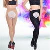 Spring & Autumn Velvet Open-Crotch Stockings - Double-Sided 100D Women's Leggings