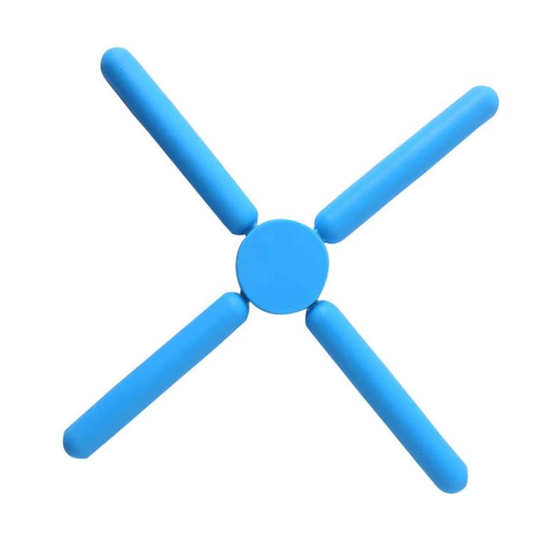 Крестообразные складные силиконовые термостойкие подставки кухонная утварь кухонная утварь кухонная утварь изолированные подставки подставки 20-21.5cm&Strip