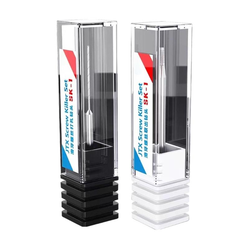 

Professional Alloy Steel Screw Kit For Damaged Fasteners Sliding Thread Technology Prevents Slippage Drill Bit Set 1