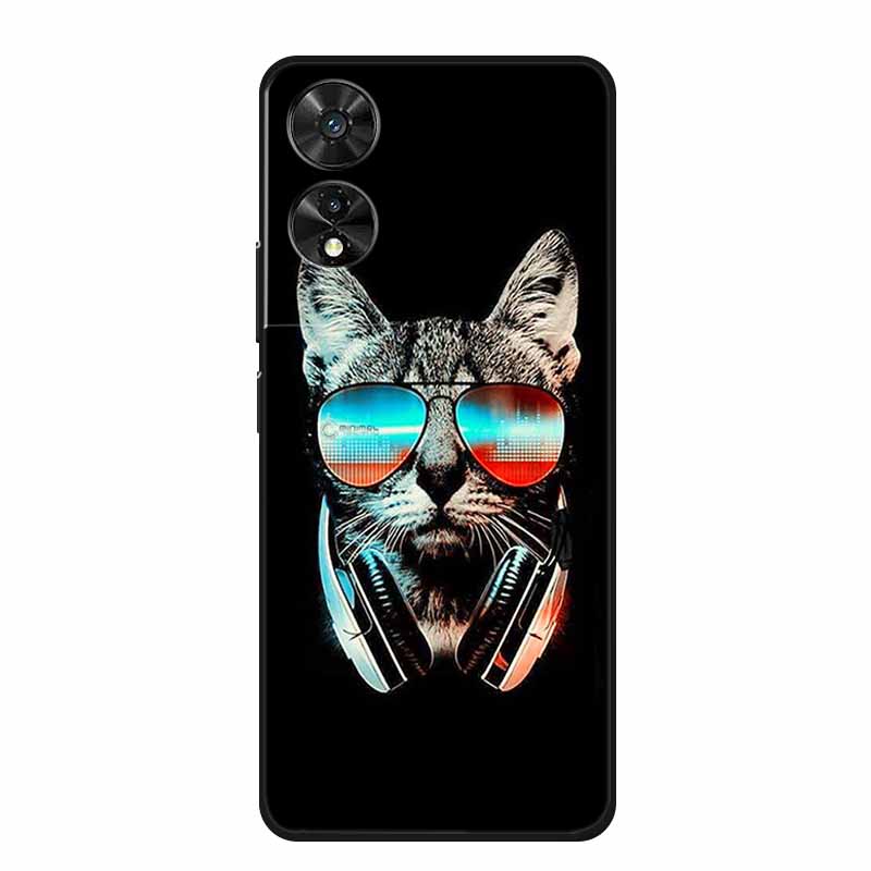 For TCL 505 502 Case Animals TPU Soft Silicone Phone Cases Cover for TCL505 TCL502 Colorful Protector Shockproof Cool Wolf Capa