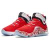 Nike LeBron 17 EP LeBron 4 Red Graffiti Sneakers CT6052-600