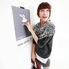 Women's Fashion Long Soft Comfortale Zebra Stripes Pattern Chiffon Shawl Scarf