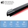 Car Windshield Wiper Blades Fit For Peugeot 208 Rear Wiper Blades Soft Rubber Auto Front Windscreen