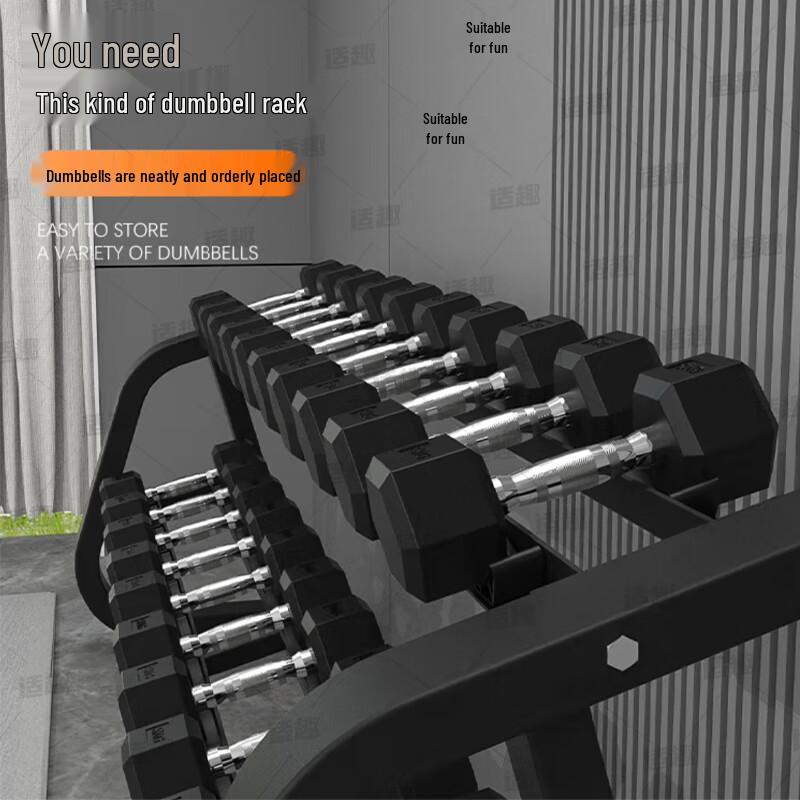 Multi-Tier Dumbbell Storage Rack