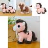 Cute Cartoon Pony Plush Toy With Bell Design Children Toys For Childrens Bedroom Decor