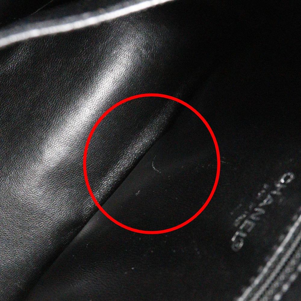 CHANEL Medallion Tote Tote Bag black/SilverHardware Caviar skin Women Used