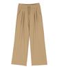Seutaendeuobeo Linen Air Wide Pants [Beige] (B Type)