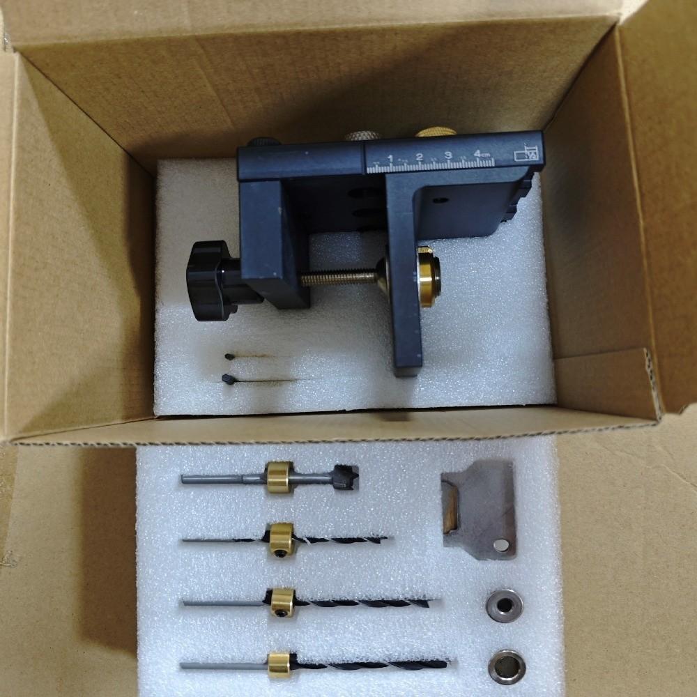 3-in-1 Design Doweling Jig Kit High Precision Woodworking Drilling Locator Furniture Repair
