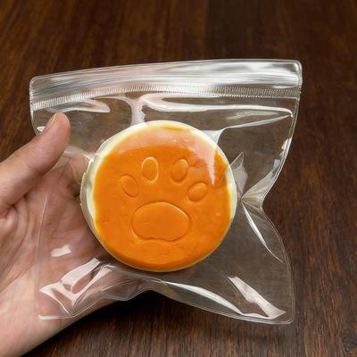 Stressabbau Kuchen Fidget Spielzeug Langsam aufsteigende Katzenpfote Käsekuchen Sensorisches Spielzeug Weicher Stressball Angstlinderung Simulierte Kuchen Quetschspielzeug