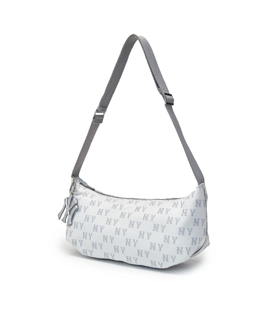 Mlb Classic Monogram Sportive Crossbody Bag Ny (Cream)