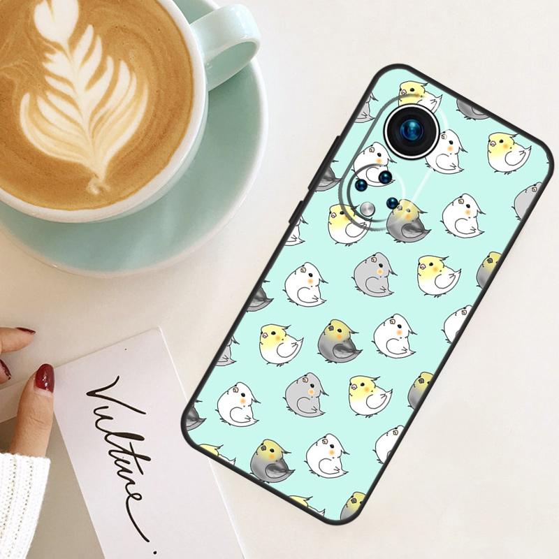 Animal Parrot Bird For Honor Magic 8 Pro 7 6 5 Lite Case For Honor 400 200 50 70 90 X8c X9a X9b X9c X9d Win RT