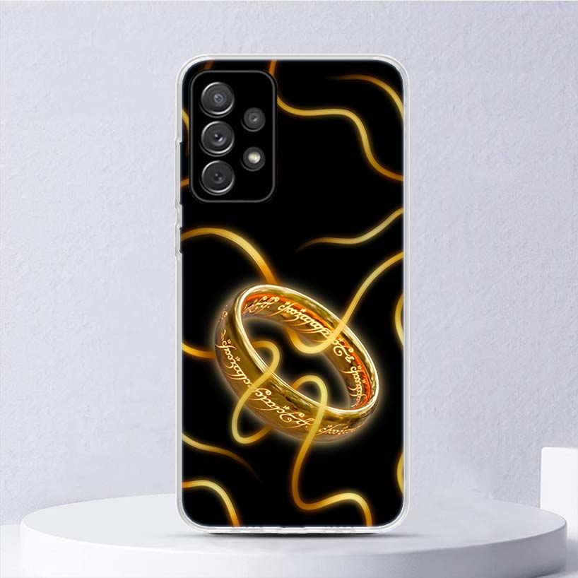 The L-Lord of The R-Rings Soft Case For Samsung Galaxy A17 A16 A26 A36 A56 A15 A14 A13 A55 A54 A53 Phone Cover A25 A35 A24 A34 A