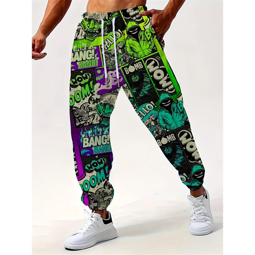 2025 New Men's Casual Sports Pants 3D Texture Design Fashionable Sports Style Comfortable And Soft Drawstring Casual Pants