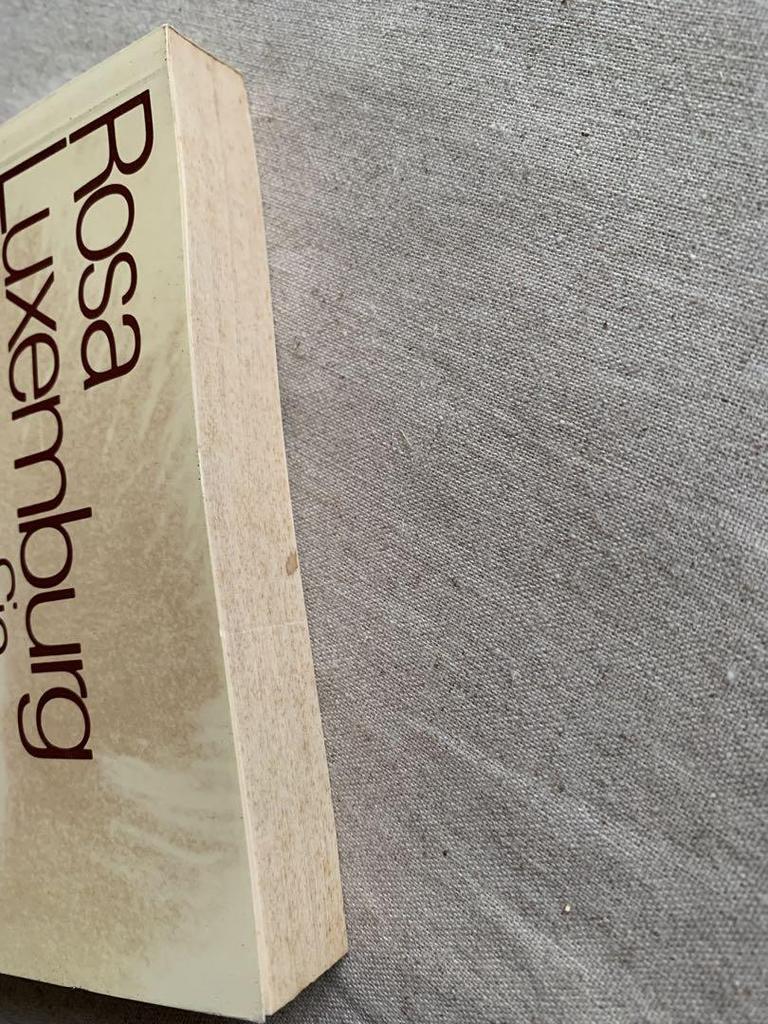 [USED] Rosa Luxemburg German original Rosa Luxemburg