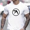 Fashion Aphex Twin Short Sleeve Men Woman T-Shirt Simple Harajuku Loose Casual Couple Tee Classic Vintage Personality Loose Tops