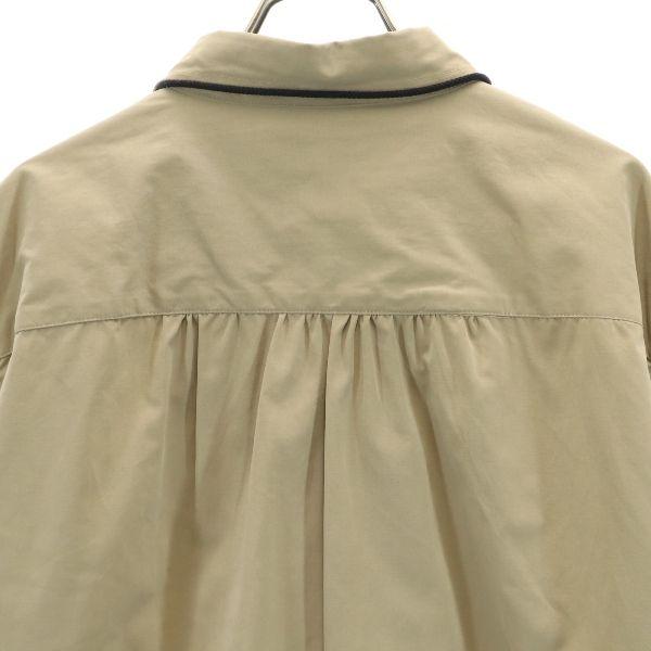 Unused VAST222 18AW Made In Japan Long Sleeve Polar Shirt 2 Beige Men's Used