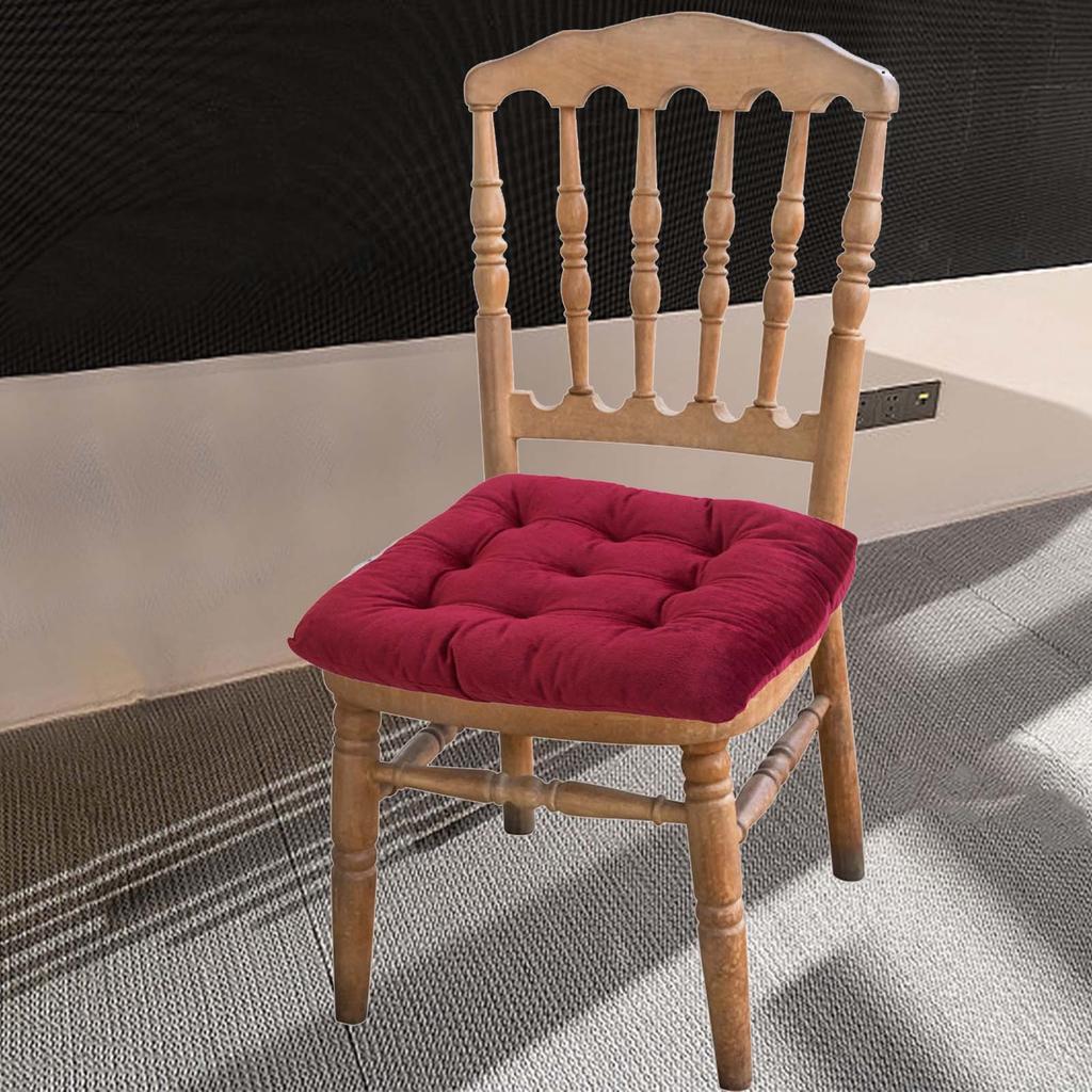 Chair Cushion Round Cotton Upholstery Soft Padded Cushion Pad  Home Or Car