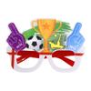 Boosting Props, Football Themed Glasses, Fan Supplies, Photography Glasses Frames