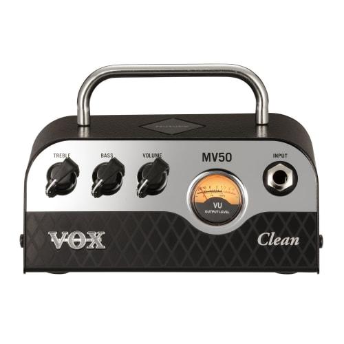 

Сверхкомпактный гитарный усилитель-голова VOX MV50 Clean, оснащенный лампой Nutube. Невероятно легкий, он обеспечивает 50 Вт высокой выходной мощности, аналоговую схему, и