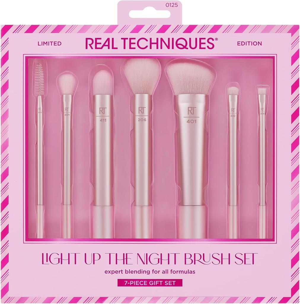 Real Techniques Makeup Brushes Set Soft Fluffy Cosmetics Foundation Powder Face Eyeshadow flashing Makeup Brush Beauty Tools