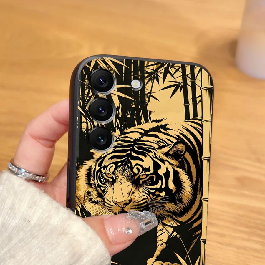 Cool Tiger Leopard Funda Phone Cover Case for Samsung Galaxy S26 S10 S9 Note 20 Ultra 8 9 10 S23 S20 S24 Plus S21 FE S25 Ultra