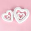 Polystyrene Wedding Decor Valentine's Day White Craft Balls Party Decoration Heart Foam Mould