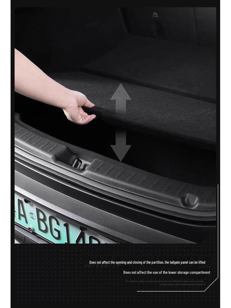 Tesla Model Y3 Trunk Sill Protector & Decorative Rear Guard Strip