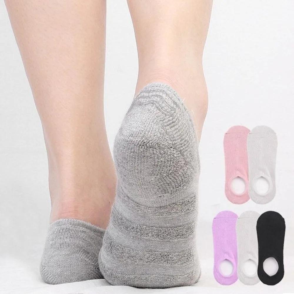 Pierre Cardin Women's Double-Sole Overshoes Colors 5 Pairs Triple-Walled Invisible Silicone