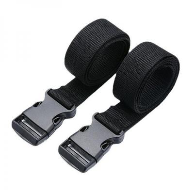 Travel Tied Nylon Cargo Tie Down Luggage Black Durable Lash Belt Strap With Cam Buckle Travel Kits Outdoor Camping Tool