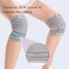1/2 st Andningsbar Knästöd Förtjockad Eva Minska Meniskskada Skydda Knäskålen Dubbel Rem Trycksättning Knäskydd