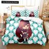 3D Anime The Gacha Girl Bedding Sets Duvet Cover Set With Pillowcase Twin Full Queen King Bedclothes Bed Linen For Home Textiles