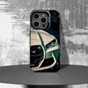 Cool Car Phone Case For iPhone 16,15,14,13,12,11,Pro,XS,Max,Plus,Mini,SE4,E B-BM-WES Black Matte Shockproof Cover