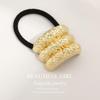 Minimalist Metal Hair Ring - New Korean Style High-End Ponytail Tie Rubber Band.
