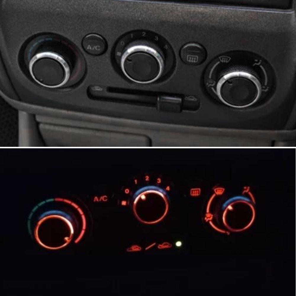 For Mazda 323 Allegro Familia 626 Protege Haima Happin Family AC Knob Air Conditioning Knobs Heat Control Button Accessories