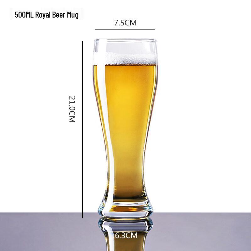 ZISIZ Large Capacity Craft Beer Glass