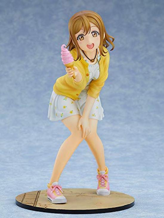 With Love Kunikida Hanamaru Jacket Scale ABS PVC Figure Fans! Live! Sunshine!! Blu-ray Ver. 1/7 & Pre-painted