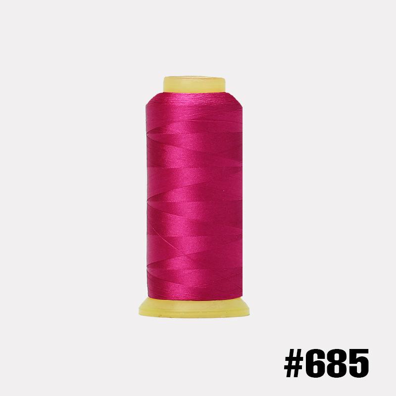 40 цветов швейные вышивальные нитки одежда домашний текстиль аксессуары 108D2 вышивальная нить полиэстер 3600 м компьютерная вышивальная нить 108d/2 deep rose red 03