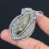 Birthday Gift For Her Natural Pyrite Druzy Gemstone Pendant 925 Sterling Silver