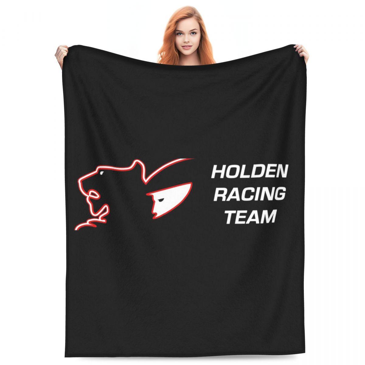 Holden Logo Blanket Fleece Sofa Throw Blanket Portable Throw Blankets for Home Bedroom Travel Throws Bedspread Quilt 75X95CM