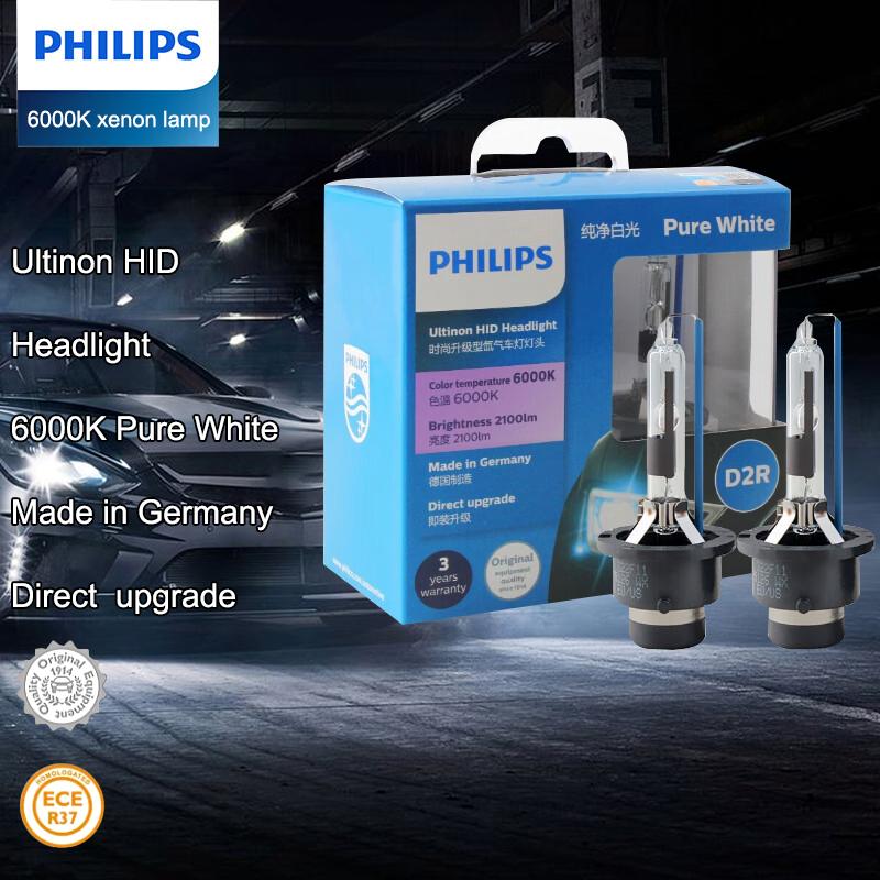 Philips xenon lamp 6000K Pure White Ultinon HID Headlight Technology Xenon