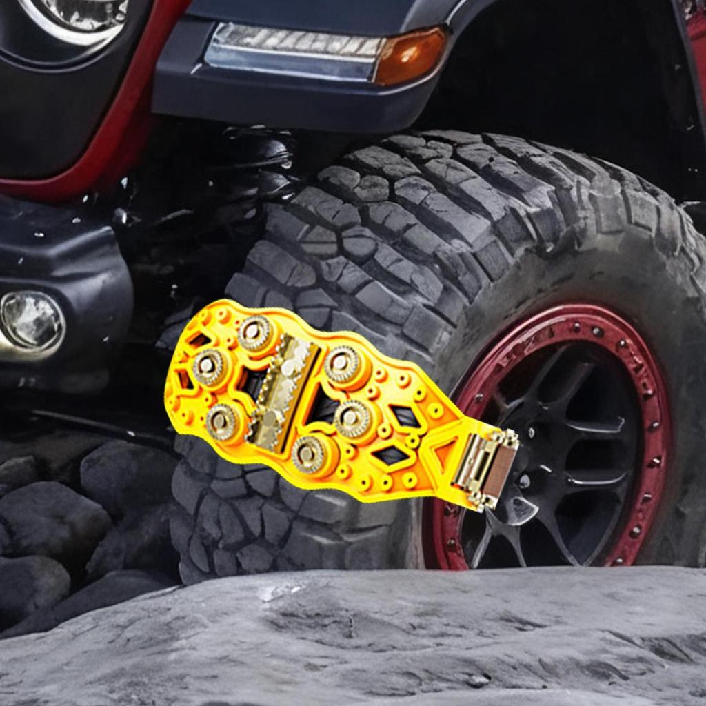Tire Chains Anti-Slip Heavy-Duty Cleats Spikes Tire Chains For Cars For Ice Winter Hiking Trailer Offroad Lawn Fishing