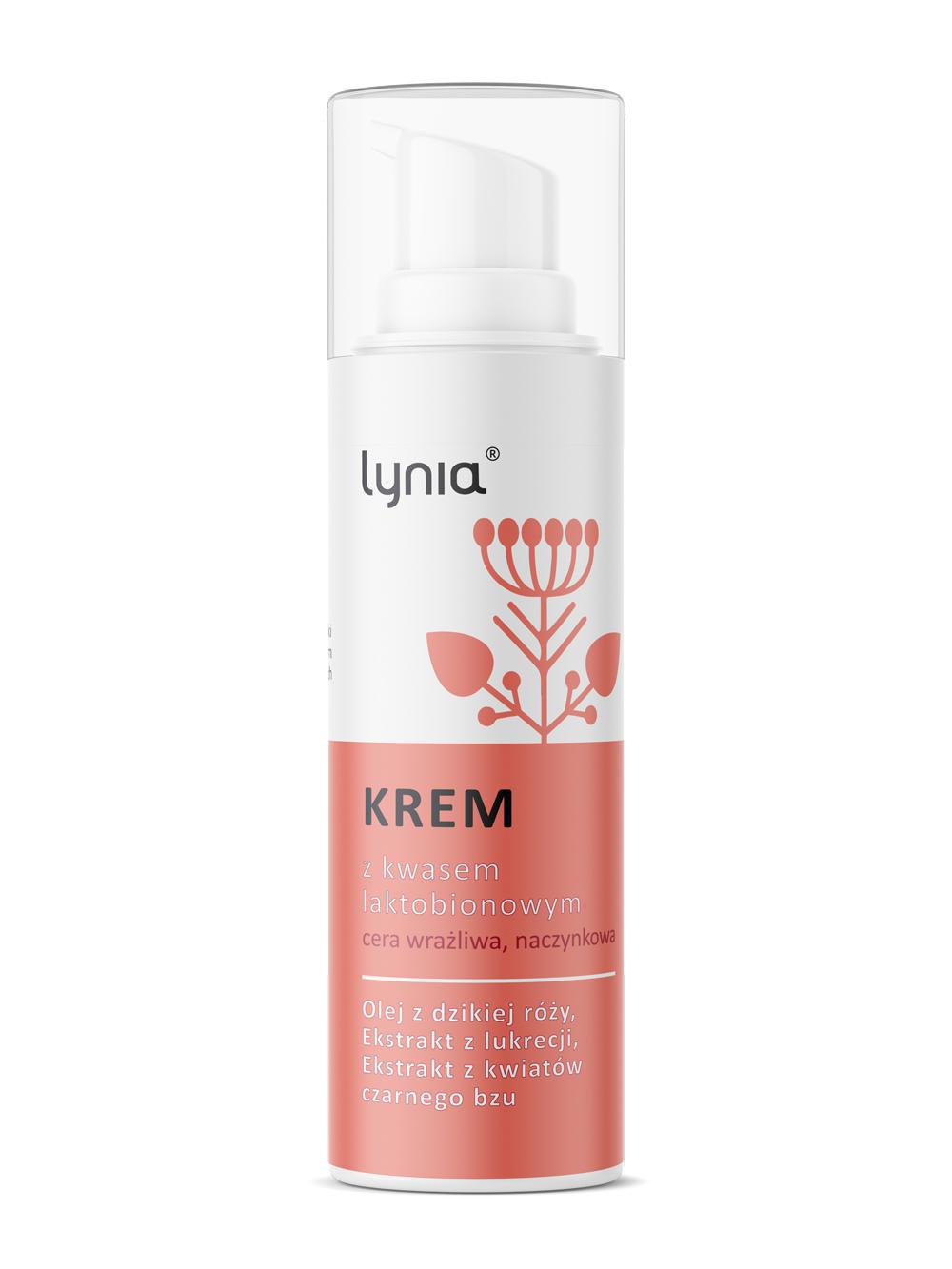 

Lynia Couperose Cream with 5% Lactobionic Acid 50 ml - Крем для судинної шкіри