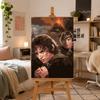 Paint by Numbers Picture with Frame Frodo and Sam Lord of the Rings 50x70cm