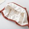 Breathable Infant Fetal Cap Breathable Cotton Polyester Bonnet For Newborns 0-5 Months Ear Covering Design