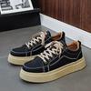 New Men's Classic Fashion Low Top Thick Sole Skateboarding Shoes Comfortable Soft Sole Basketball  Sneakers