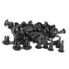 [Generic Product] Push Type Clip, Rivet, Nylon, For Honda 91503-sz3-003, 30 Pieces