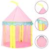 93680 vidaXL Children's Play Tent Pink 100x100x127 Cm