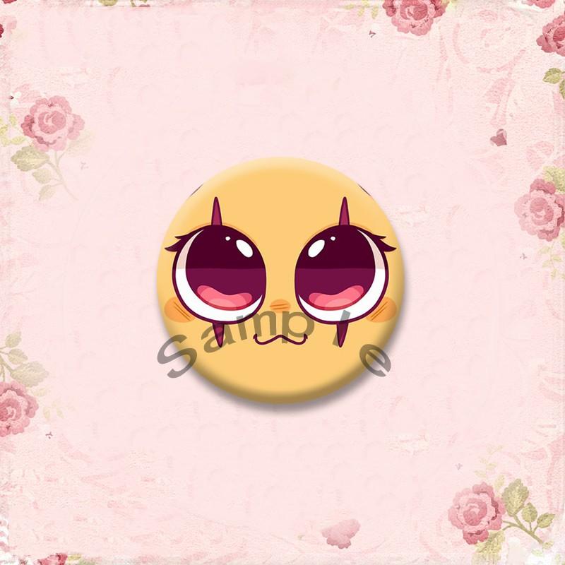 Game Peripheral Characters Brooches on Clothes Pebble Shelly Bobette Vee Cartoon Badge Collectible Lapel Pins Fans Jewelry Gifts