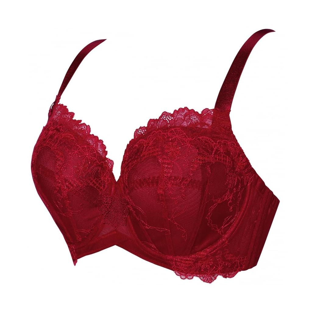 Triumph Red Label by 0114 Bra M006 Size F80 (Unpadded) (Red)