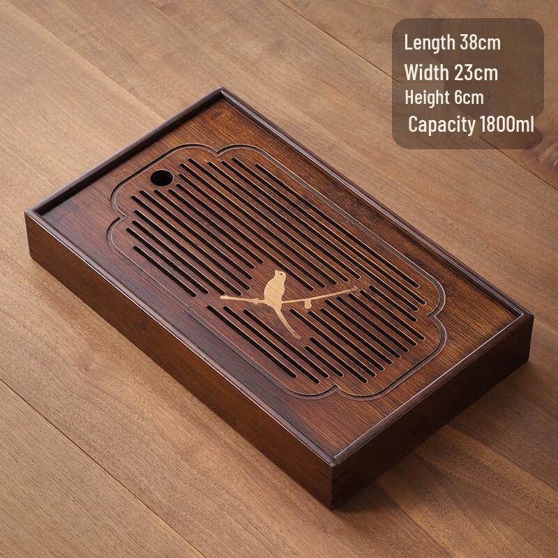 Minimalist Bamboo & Wood Water Storage Tea Tray